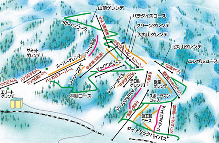 新宿発]【往復バスで行く】朝発ゲレ近!石打丸山 1泊2日【滞在中リフト